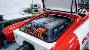 Battery Enclosures, IP Ratings & Water Ingress Protection in Mini Jet Boats