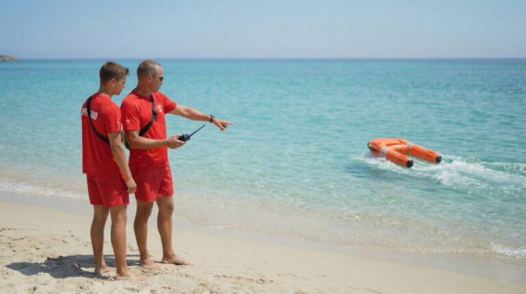 Remote Rescue Device Training Staff To Use Remote Rescue Buoys Effectively | Vector Watercraft