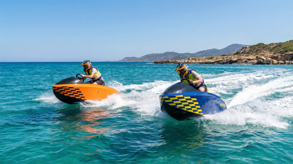 Electric Mini Jet Boats Vs Small Petrol Craft