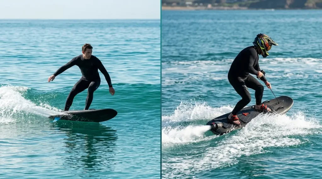 Electric Surfboards Vs Jet Surfboards Understanding The Difference