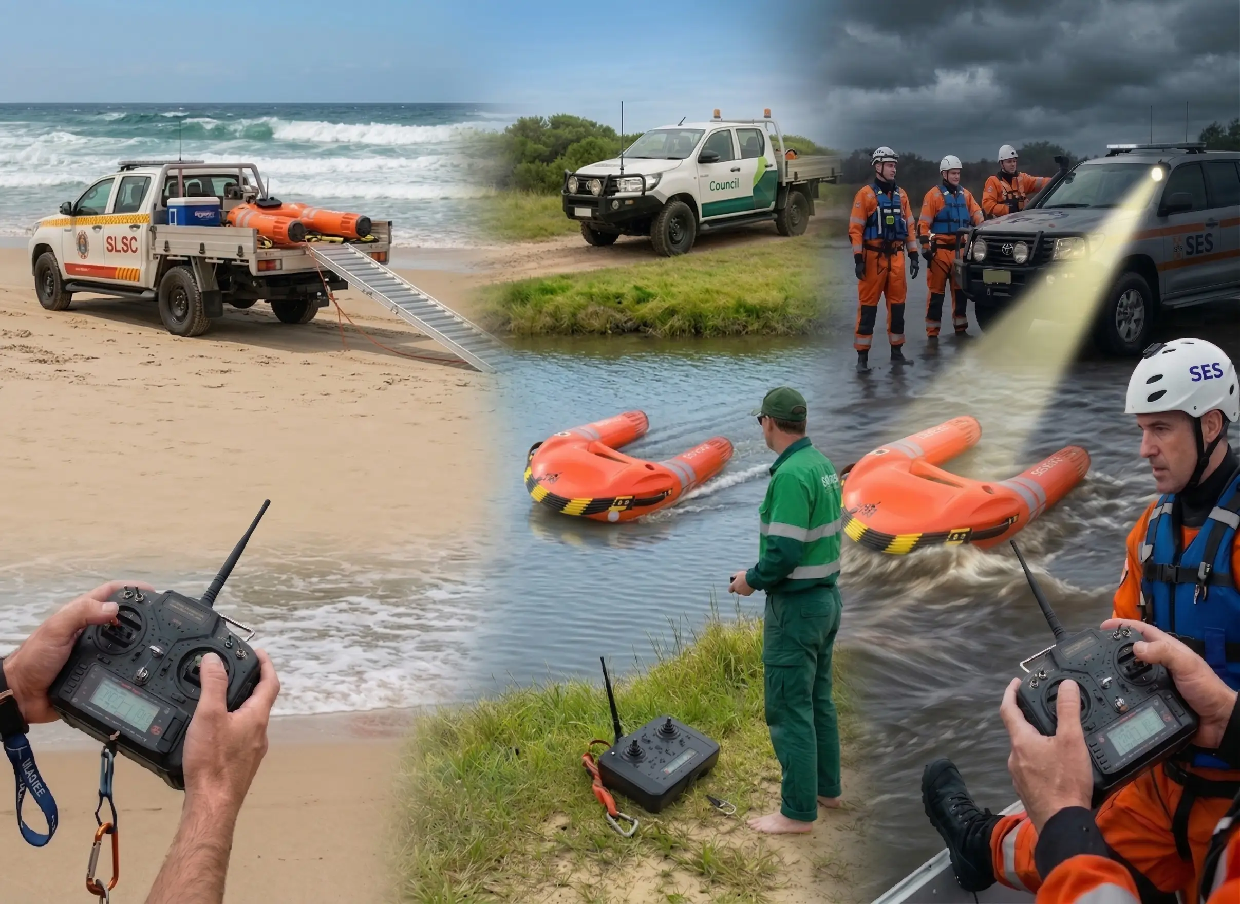 How The H3 Ark Remote-control Rescue Buoy Works