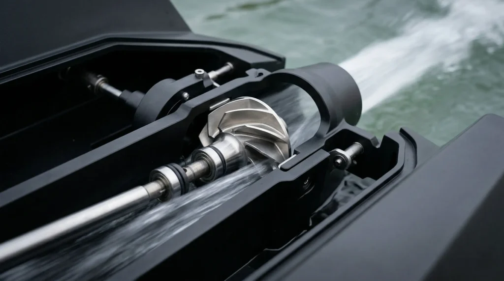 Propulsion Systems in Mini Jet Boats Jet Pump Design, Impeller Materials, Cavitation Resistance, and Efficiency Compared to Petrol PWCs
