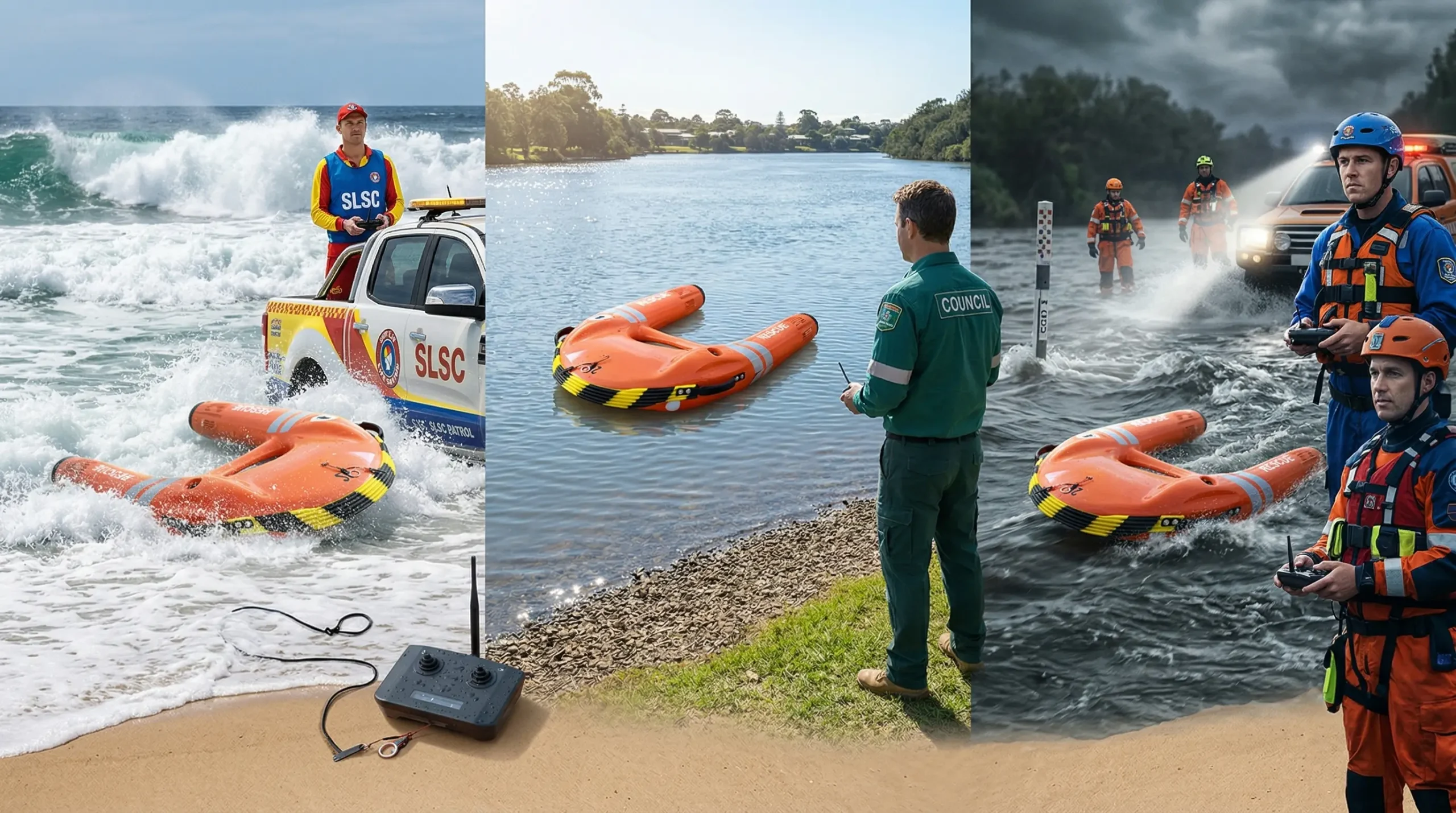 Surf Life Saving, Councils and Emergency Services Buying Considerations for Remote Control Rescue Buoys