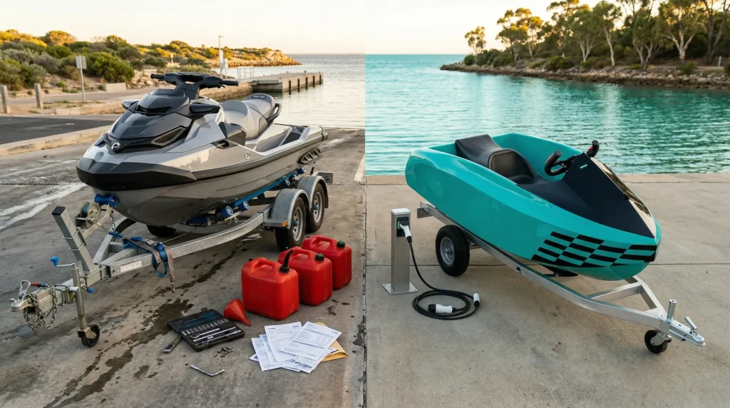 The Real Cost of Owning an Electric Mini Jet Boat vs a Petrol Jet Ski in Australia